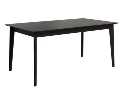 Mesa de Comedor Extensible de Madera Roble y Sobre Biselado de 25 mm 140-180 cm AURA