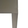 Mesa de Comedor Extensible de Cristal Color Visón AVANCE