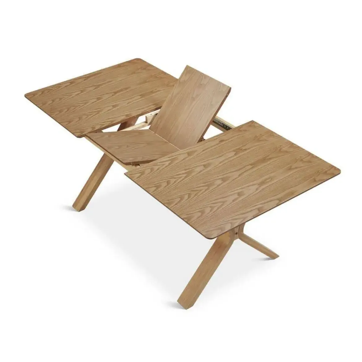 Mesa de Comedor Extensible en Madera Natural DT-914