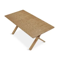 Mesa de Comedor Extensible en Madera Natural DT-914