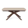 Mesa de Comedor Extensible en Gres Travertino 0731298