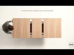 Mesa de Comedor Extensible 140x90 Tapa Melamina OLIMPO