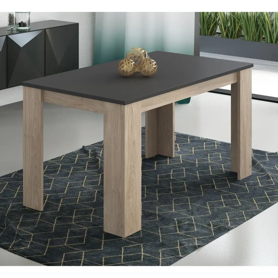 Mesa de Comedor Fija de 140x75 cm Modelo BERTA