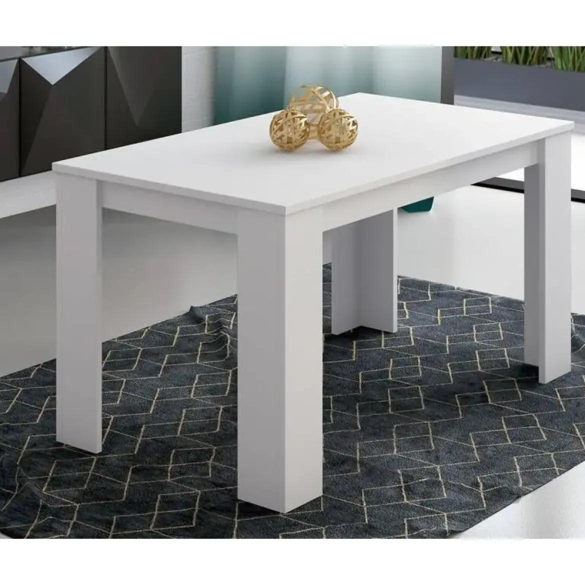 Mesa de Comedor Fija de 140x75 cm Modelo BERTA