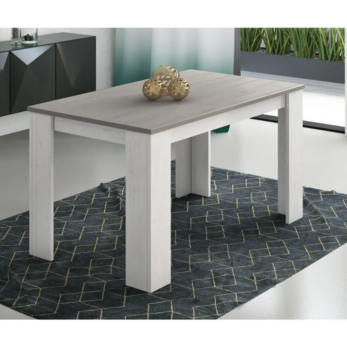 Mesa de Comedor Fija de 140x75 cm Modelo BERTA