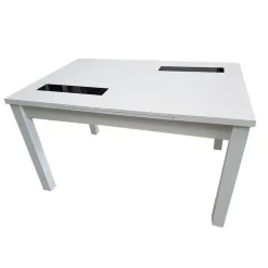 Mesa de comedor modelo LARA de 140x90 cm Extensible
