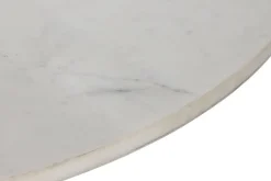 Mesa de Comedor Mármol Blanco y Madera de Acacia MB-212659