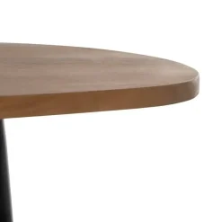 Mesa de Comedor Natural de Madera de Mango y Hierro 180 cm 612710