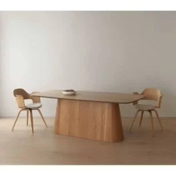 Mesa de Comedor Rectangular de Madera GABAR 11421
