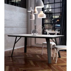 Mesa de Comedor Rectangular Fija de 180 cm BALTIC CNG002N