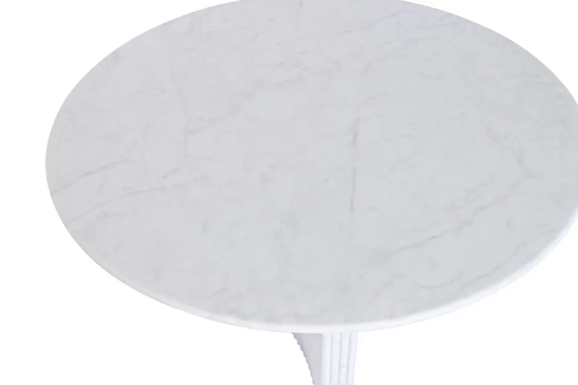 Mesa de Comedor Redonda con Superficie de Granito MB-226677