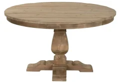 Mesa de Comedor Redonda de Madera Reciclada MB-219474