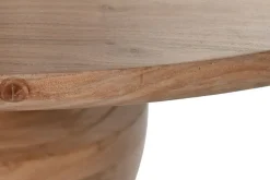 Mesa de Comedor Redonda en Madera Acacia MB-212658