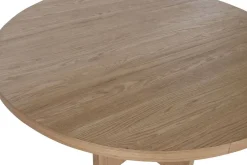 Mesa de Comedor Redonda en Roble MDF MB-211514