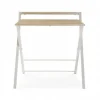 Mesa de Escritorio Plegable con Estructura Metálica BLAKE 10330154