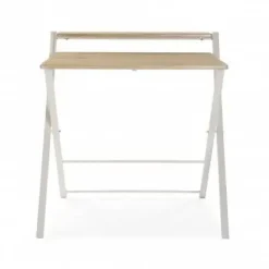 Mesa de Escritorio Plegable con Estructura Metálica BLAKE 10330154
