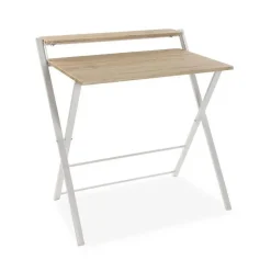 Mesa de Escritorio Plegable con Estructura Metálica BLAKE 10330154