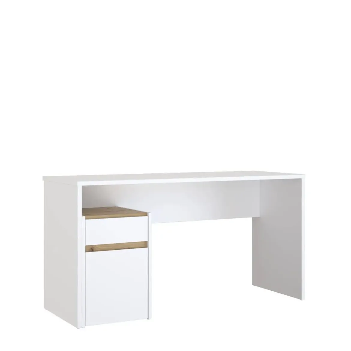 Mesa de Estudio con Cajonera Móvil en Laminado A73