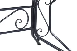 Mesa de Jardín de Forja con Tablero Cerámico Mosaico MB-224509