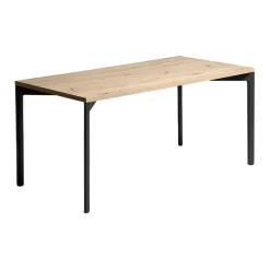 Mesa de Oficina con Tablero de Roble Hera HEXA