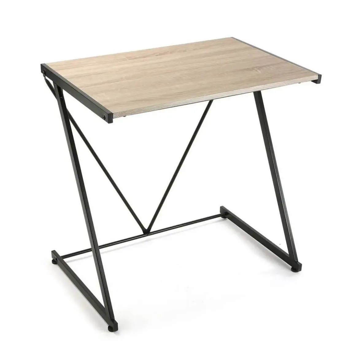 Mesa de Ordenador Compacta con Estructura Metálica 76 cm 20881005