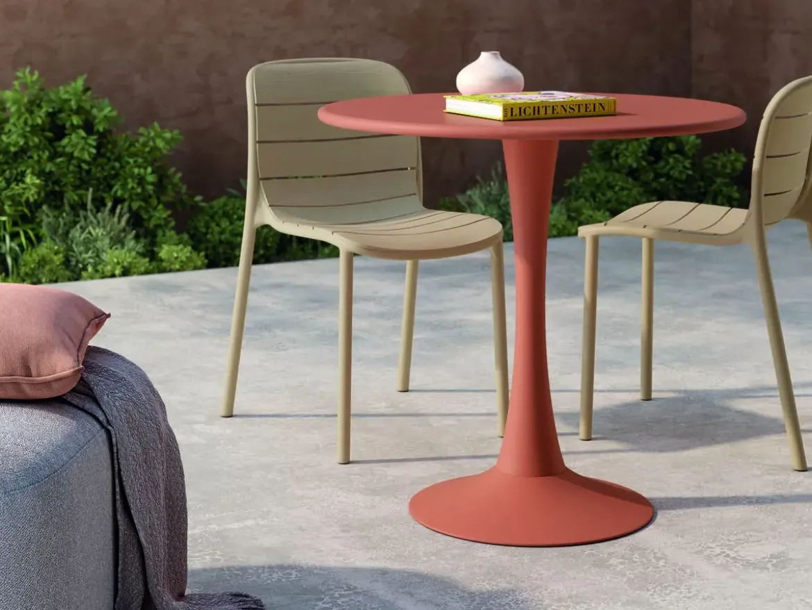 Mesa de terraza de Metal CAPRI 100 cm