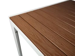 Mesa de terraza de Metal y Lamas de WPC MAREA 160 cm