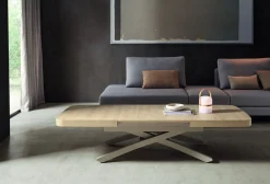Mesa Elevable y Extensible 120x75 Tapa Melamina LONG WAY