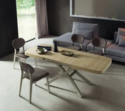 Mesa Elevable y Extensible 120x75 Tapa Melamina LONG WAY