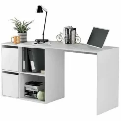 Mesa Escritorio Multiposición Blanca Artik 008311A