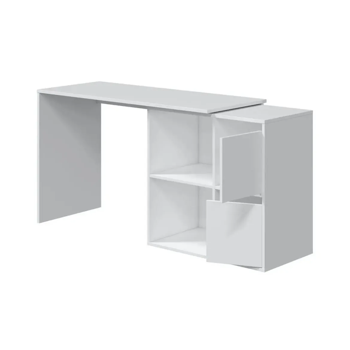 Mesa Escritorio Multiposición Blanca Artik 008311A