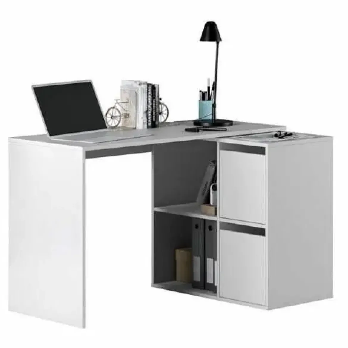 Mesa Escritorio Multiposición Blanca Artik 008311A