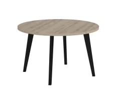 Mesa Fija 100 cm con Patas Metálicas Inclinadas M818