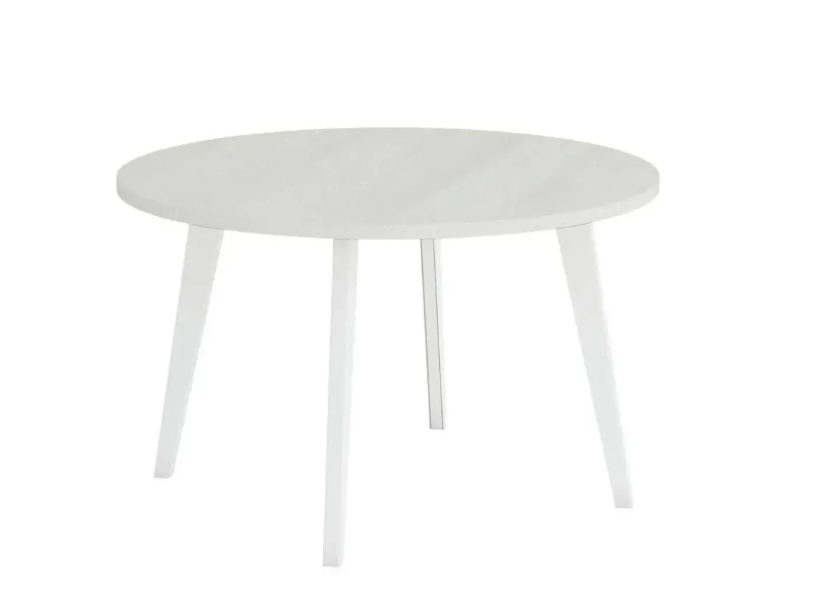 Mesa Fija 100 cm con Patas Metálicas Inclinadas M818