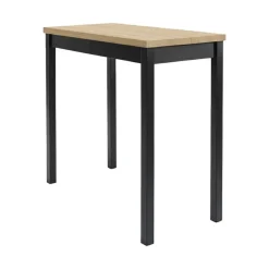 Mesa Fija de Cocina Laminada con Patas de Aluminio AZALEA