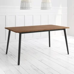 Mesa Kamba Rectangular 140 cm Estuctura Negra BOGAL CNG052N