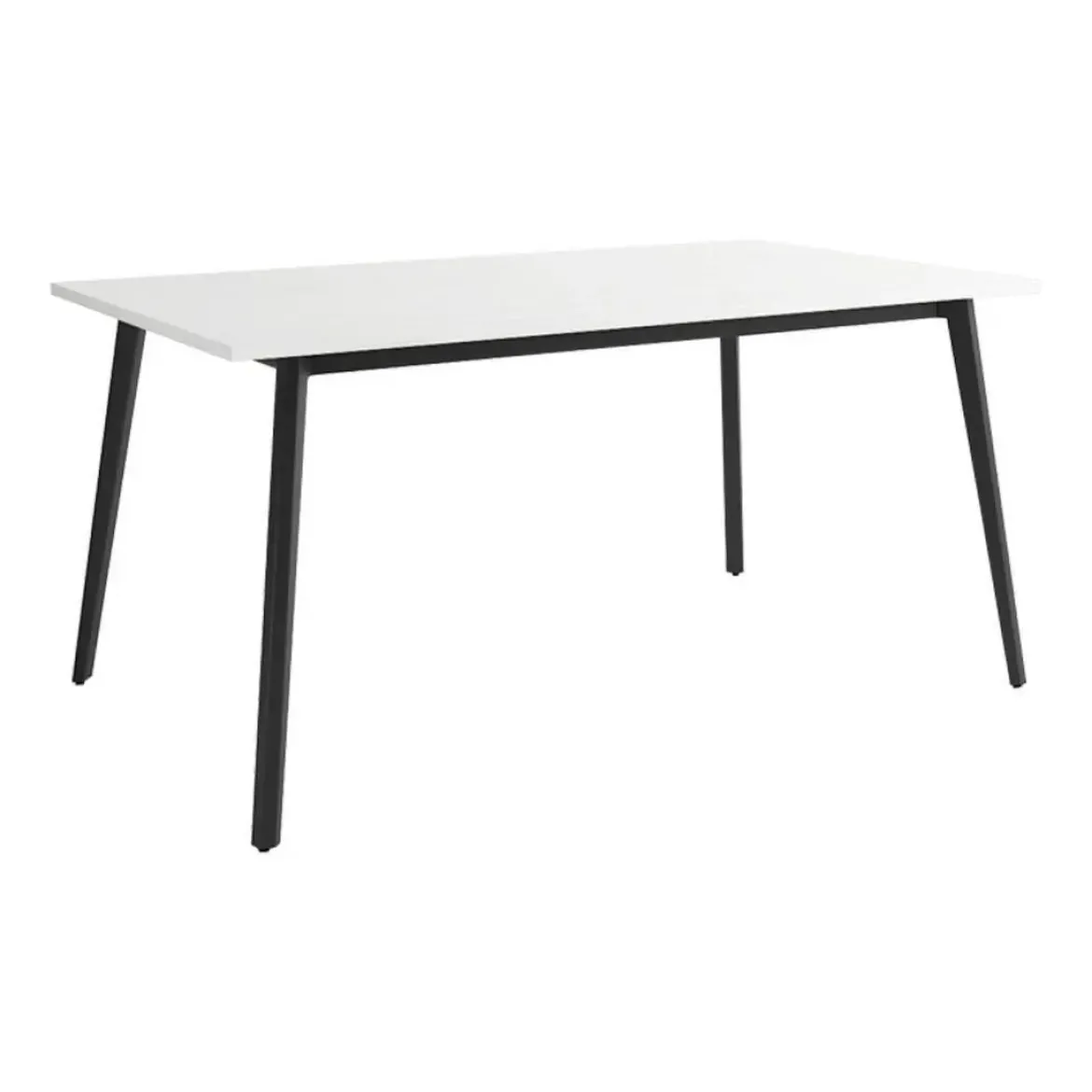 Mesa Kamba Rectangular 140 cm Estuctura Negra BOGAL CNG052N