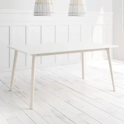 Mesa Kamba Rectangular 160 cm Estuctura Marfil BOGAL CNG053M