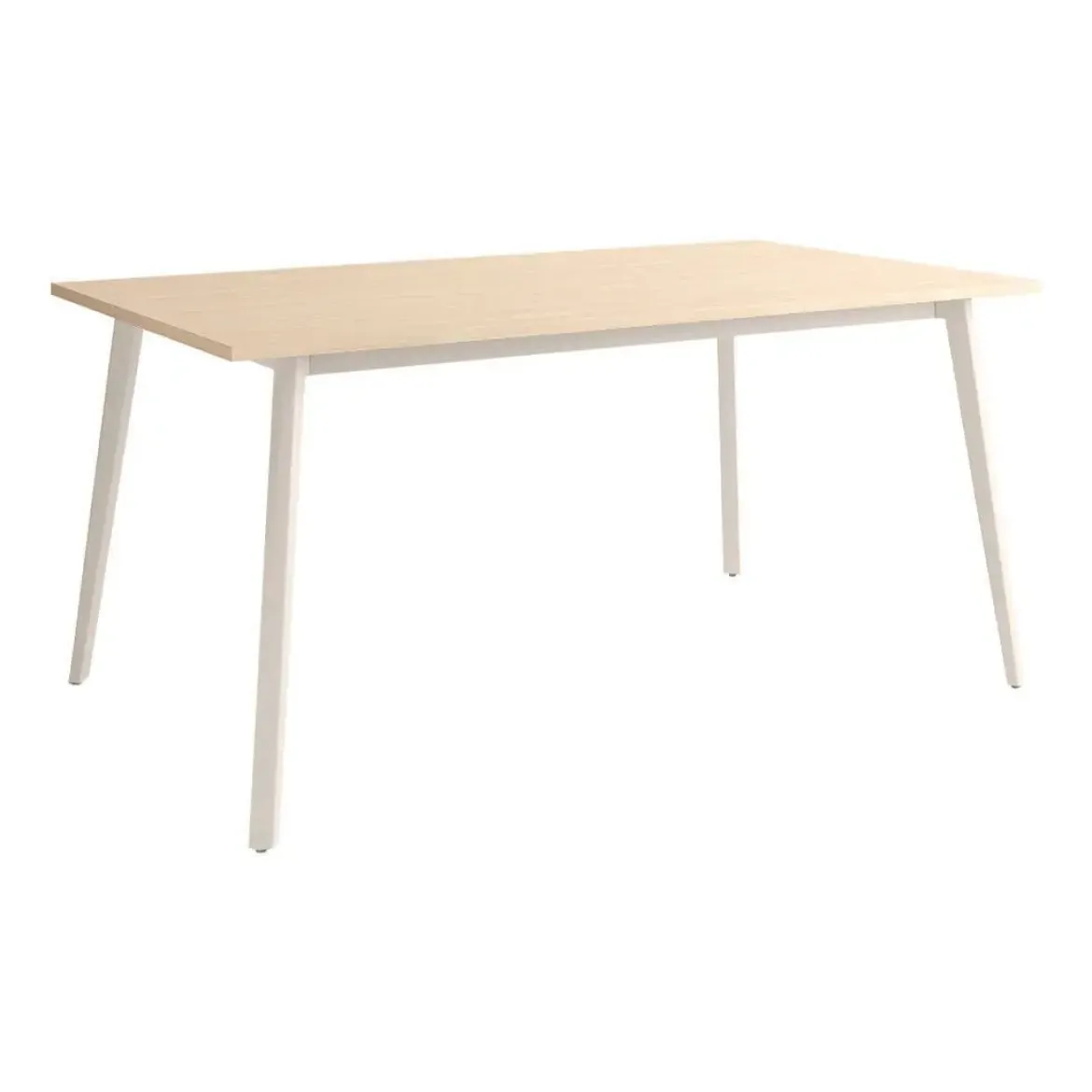 Mesa Kamba Rectangular 160 cm Estuctura Marfil BOGAL CNG053M