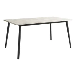 Mesa Kamba Rectangular 160 cm Estuctura Negra BOGAL CNG053N