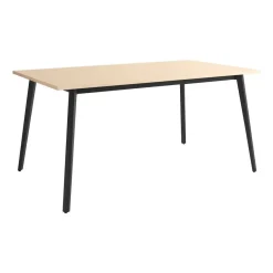 Mesa Kamba Rectangular 180 cm Estuctura Negra BOGAL CNG054N