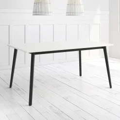 Mesa Kamba Rectangular 180 cm Estuctura Negra BOGAL CNG054N