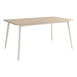Mesa Kamba Rectangular 180 cm Estuctura Marfil BOGAL CNG054M