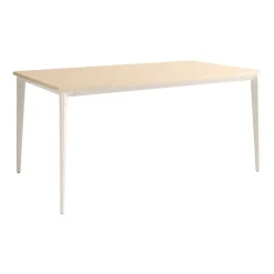 Mesa Ness Cuadrada 90 cm Estuctura Marfil BOGAL CNG080M