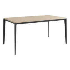 Mesa Ness Cuadrada 90 cm Estuctura Negra BOGAL CNG080N