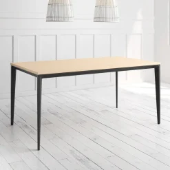 Mesa Ness Rectangular 120 cm Estuctura Negra BOGAL CNG081N