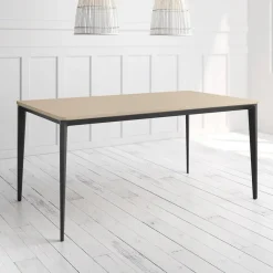 Mesa Ness Rectangular 120 cm Estuctura Negra BOGAL CNG081N