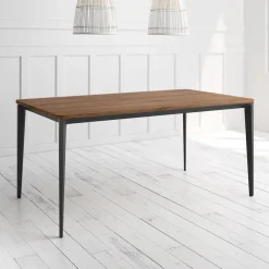 Mesa Ness Rectangular 160 cm Estuctura Negra BOGAL CNG083N