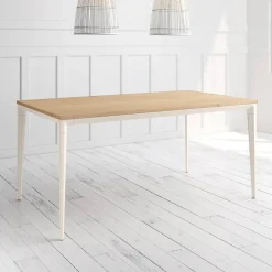 Mesa Ness Rectangular 180 cm Estuctura Marfil BOGAL CNG084M