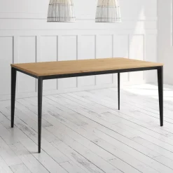Mesa Ness Rectangular 180 cm Estuctura Negra BOGAL CNG084N